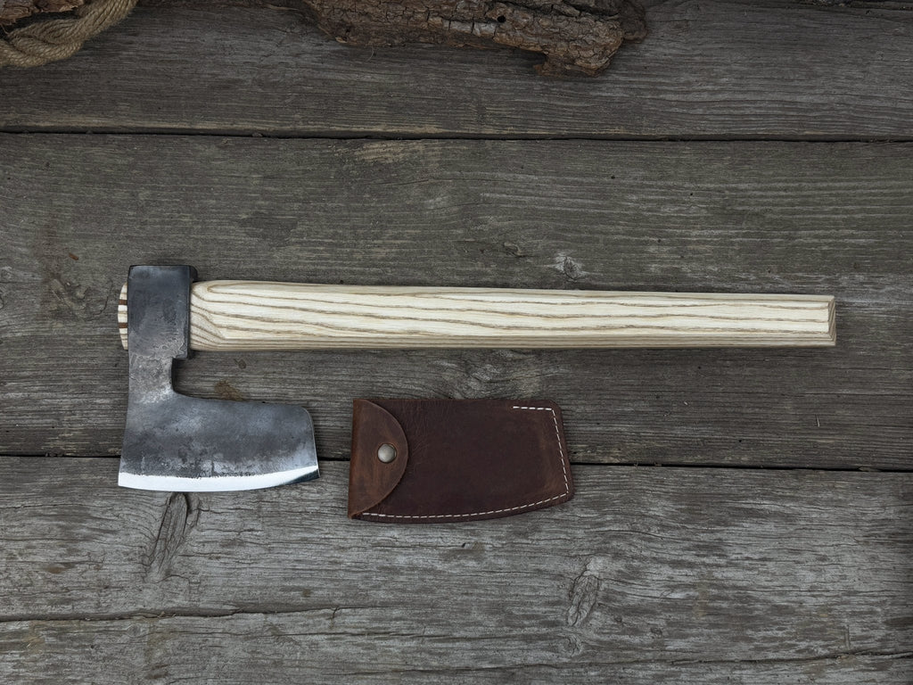 Hand-Forged Carpenter's Axe with Belt Loop, 0.84 kg (1.85 lb)