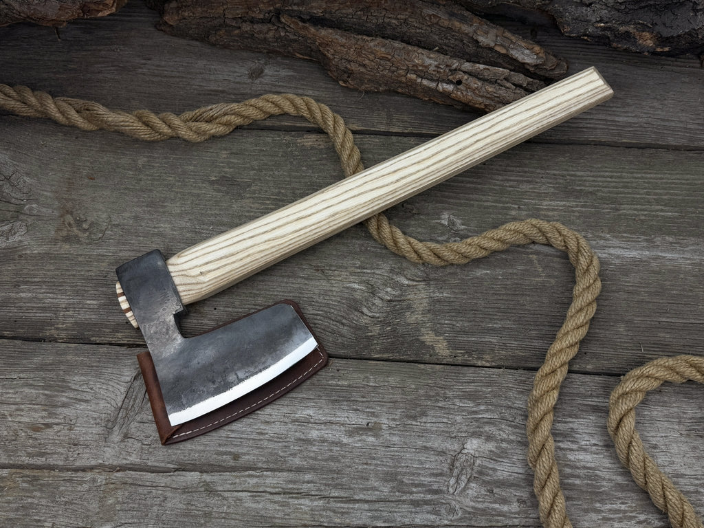 Hand-Forged Carpenter's Axe with Belt Loop, 0.84 kg (1.85 lb)