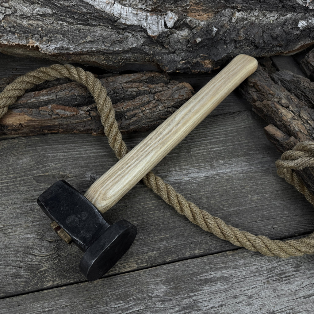 Hand-Forged Double Blacksmith's Hammer, 1.5 kg (3.3 lbs)