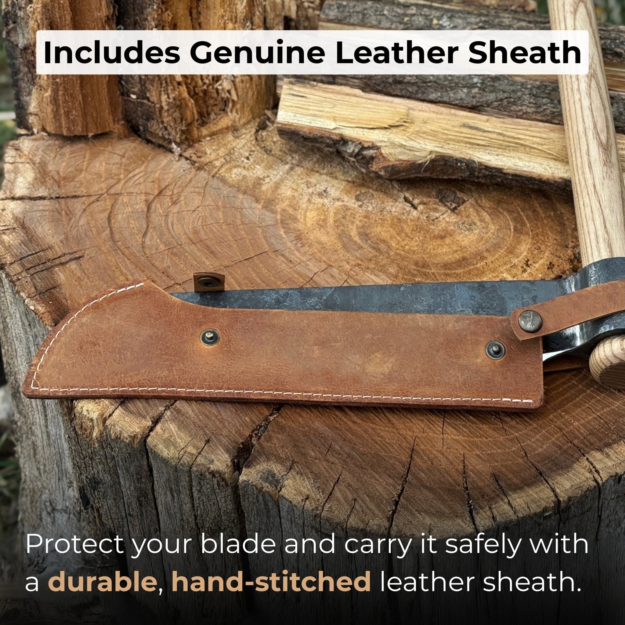 Hand-Forged Splitting Froe, Blade - 25.5 cm (10 inches)