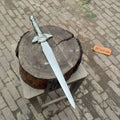 Handmade Medieval Short Sword – Carbon Steel Under 20 Inch Double Edge