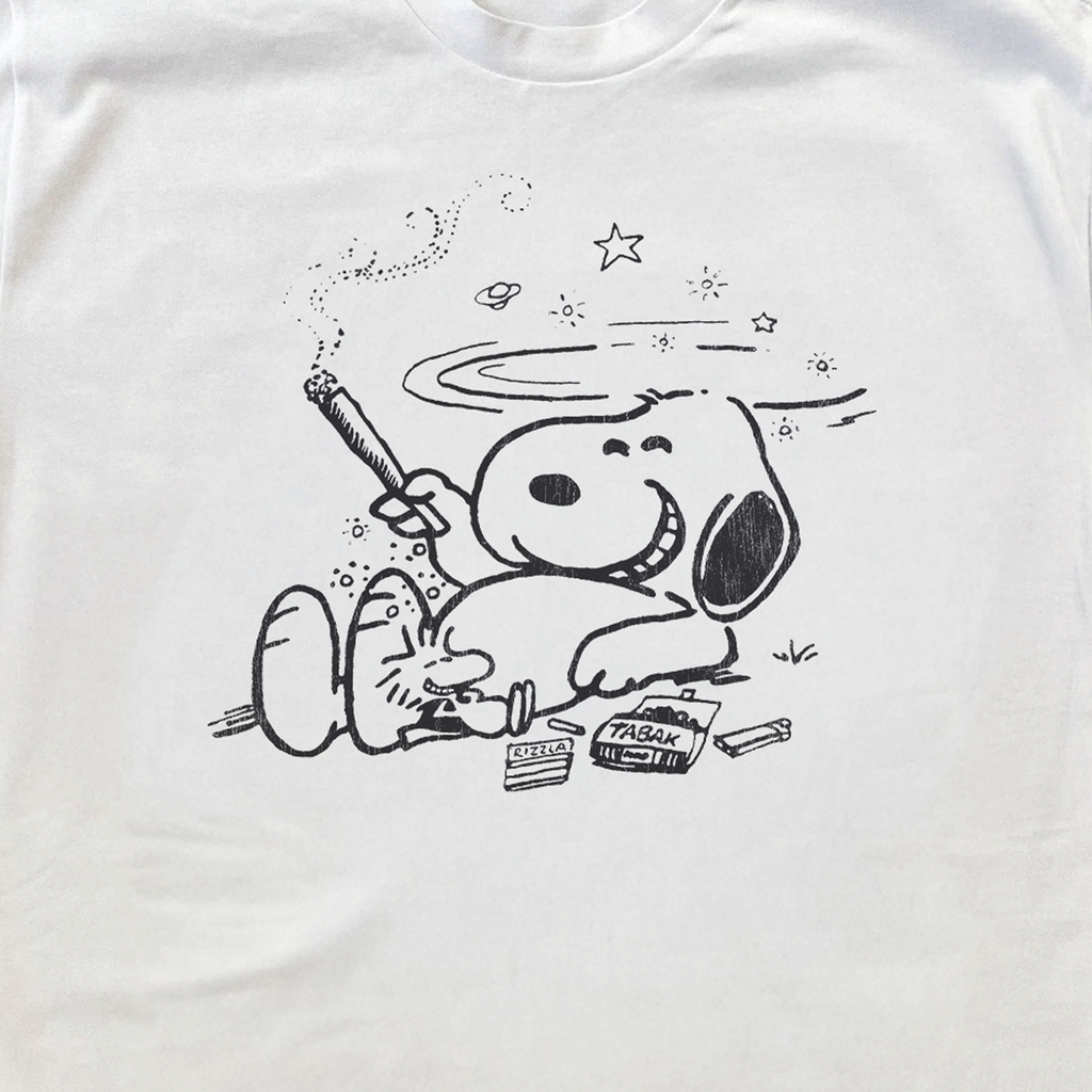 Rare 90S Snoopy Parody Smoking