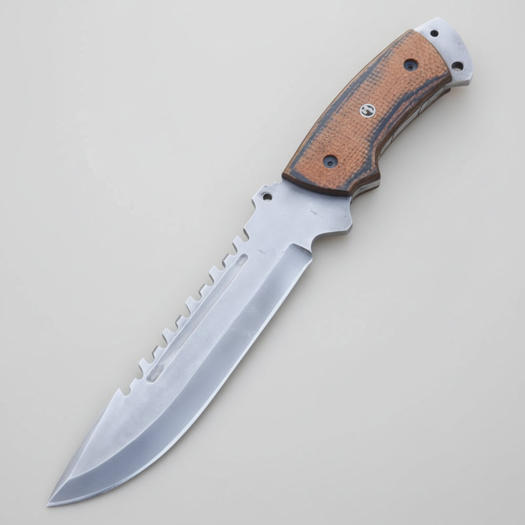 Hunter Point Bowie Knife D2 Steel G10 Handle