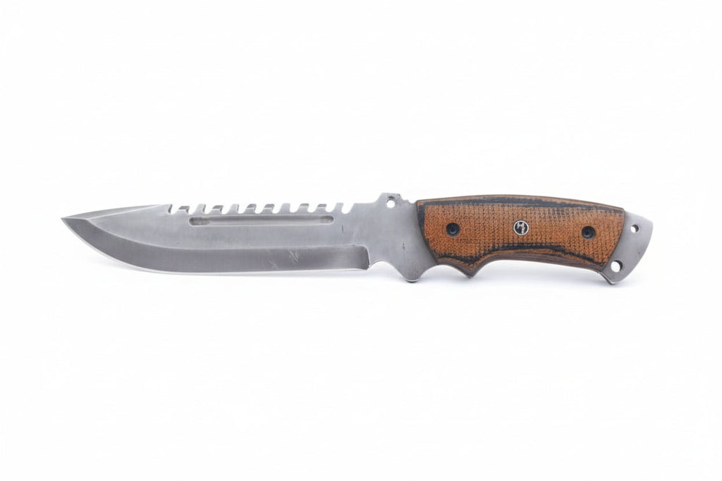 Hunter Point Bowie Knife D2 Steel G10 Handle