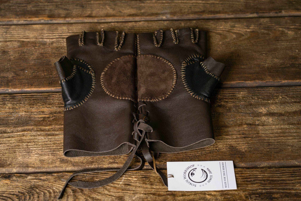 Aragorn strider leather gloves