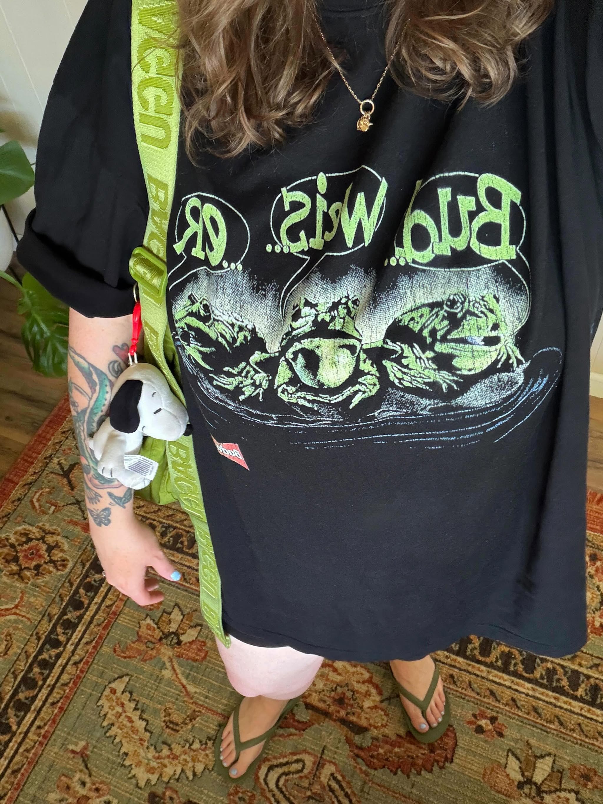 Vintage Budweiser Black T-Shirt