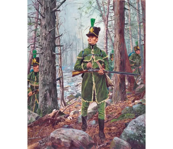 1st United States Rifle Regiment, 1812 – Signed Edition