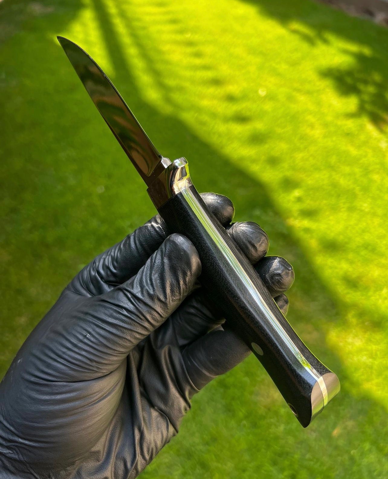 Handmade 440C Steel High Mirror Polished Blade EDC