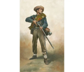 Confederate First Sergeant - Canvas Giclee