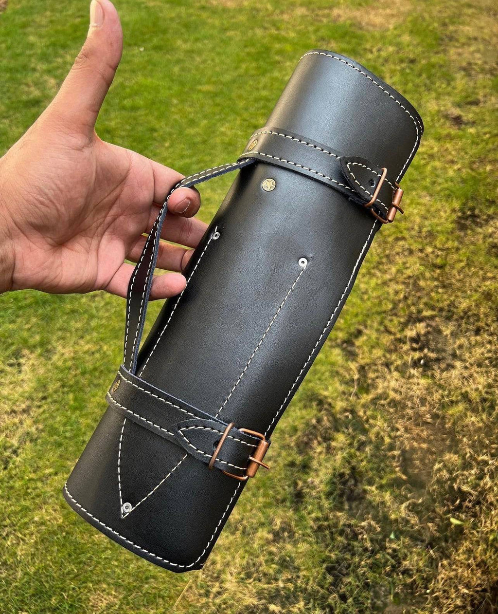 Damascus Steel Fixed Blade Hand Forged Kitchen Set by cskforged, featuring high-quality Damascus knives with intricate patterns and durable handles.