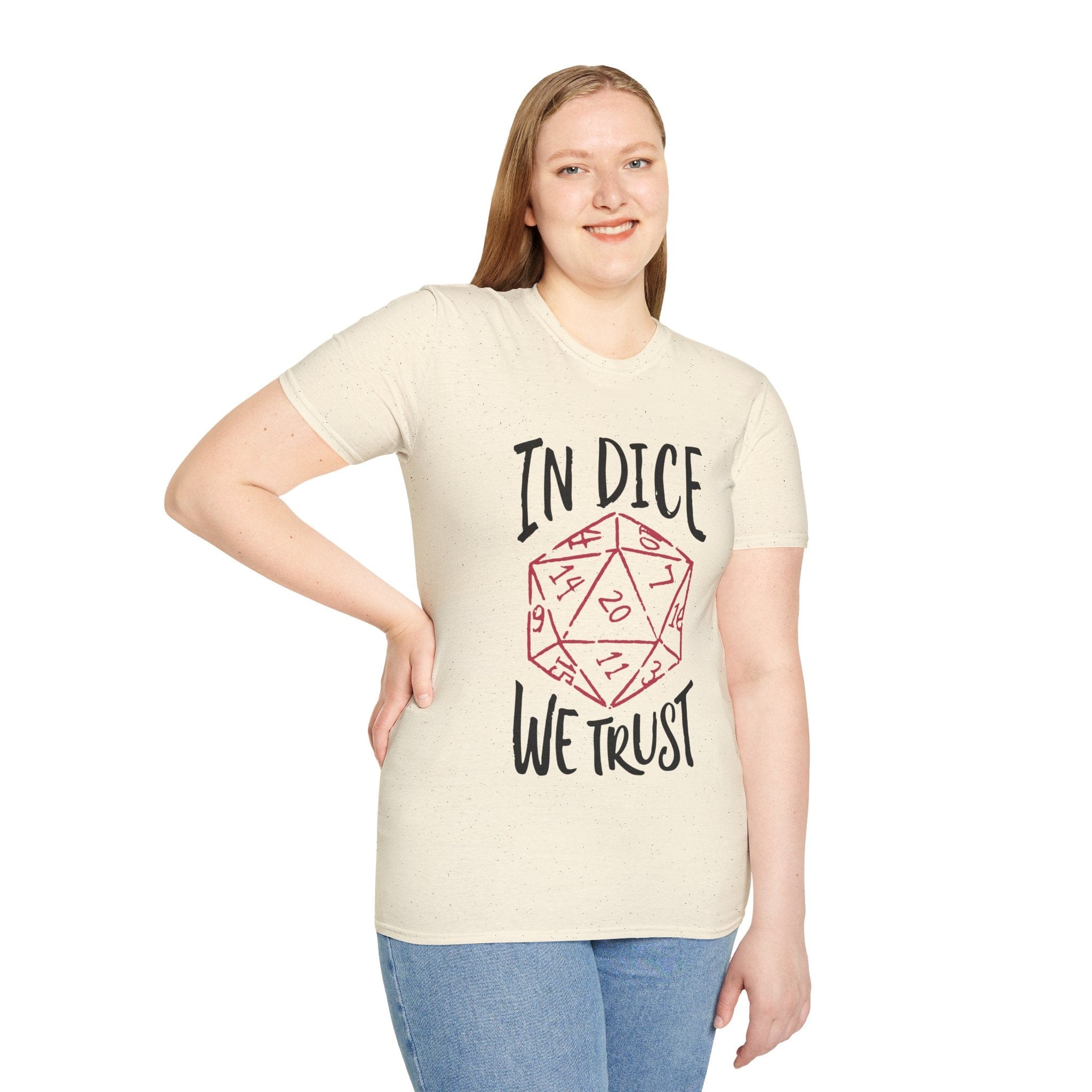 In Dice We Trust D&D T-Shirt