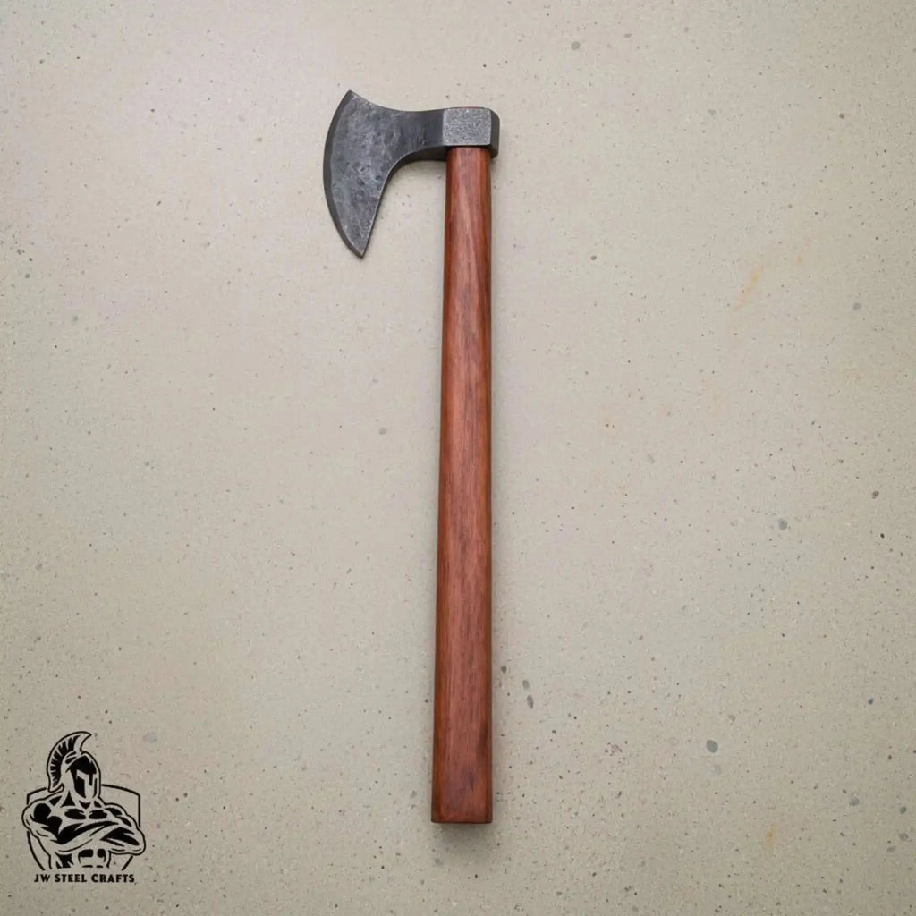 Hook Claw Damascus Axe with Rosewood Handle for Wood Processing