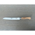 Laguiole en Aubrac Classic Forged Bread Knife With Olive Wood Handle, 8-in