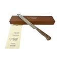 Laguiole en Aubrac Fully Forged Steel Bread Knife With Walnut Handle, 8-Inches