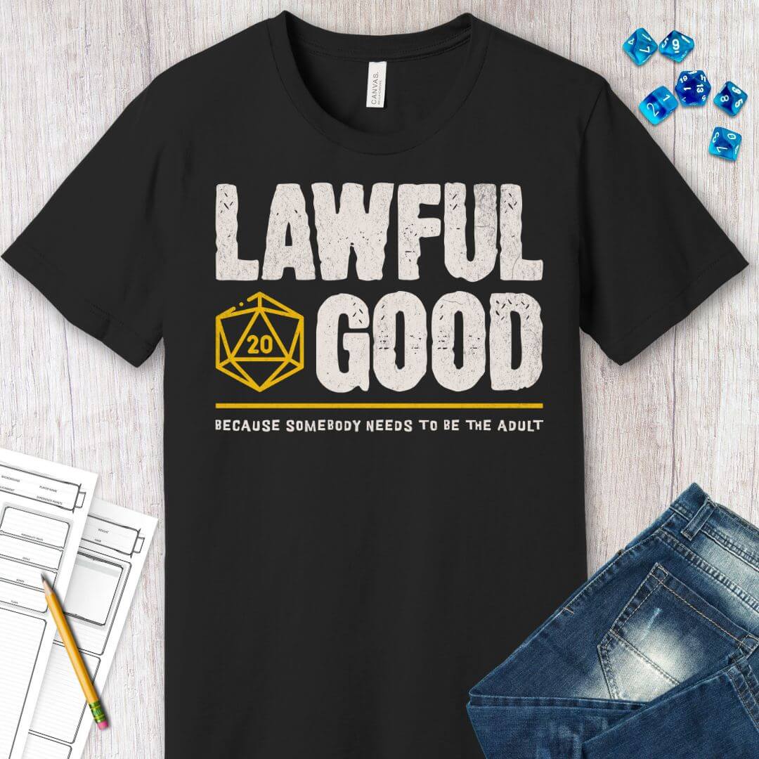 Lawful Good Shirt - D&D Alignment T-shirt