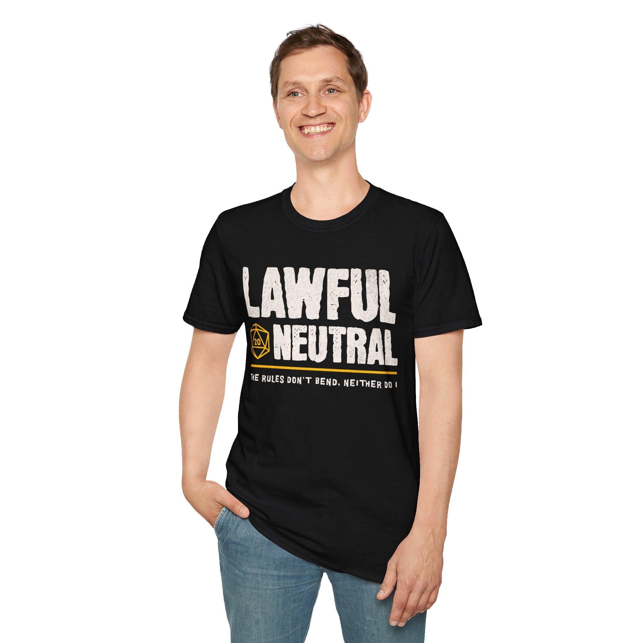 Lawful Neutral Shirt - D&D Alignment T-shirt