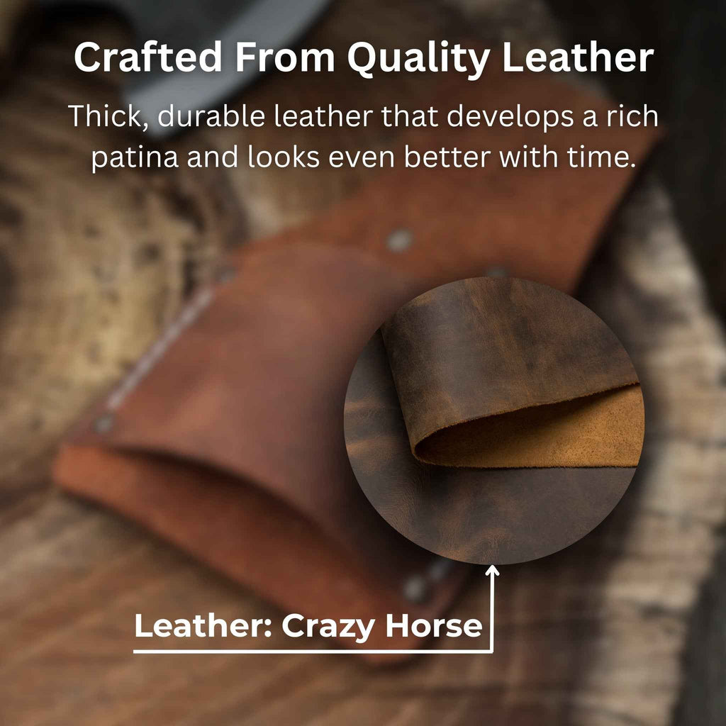 Leather Belt Mount for Axes and Hammers
