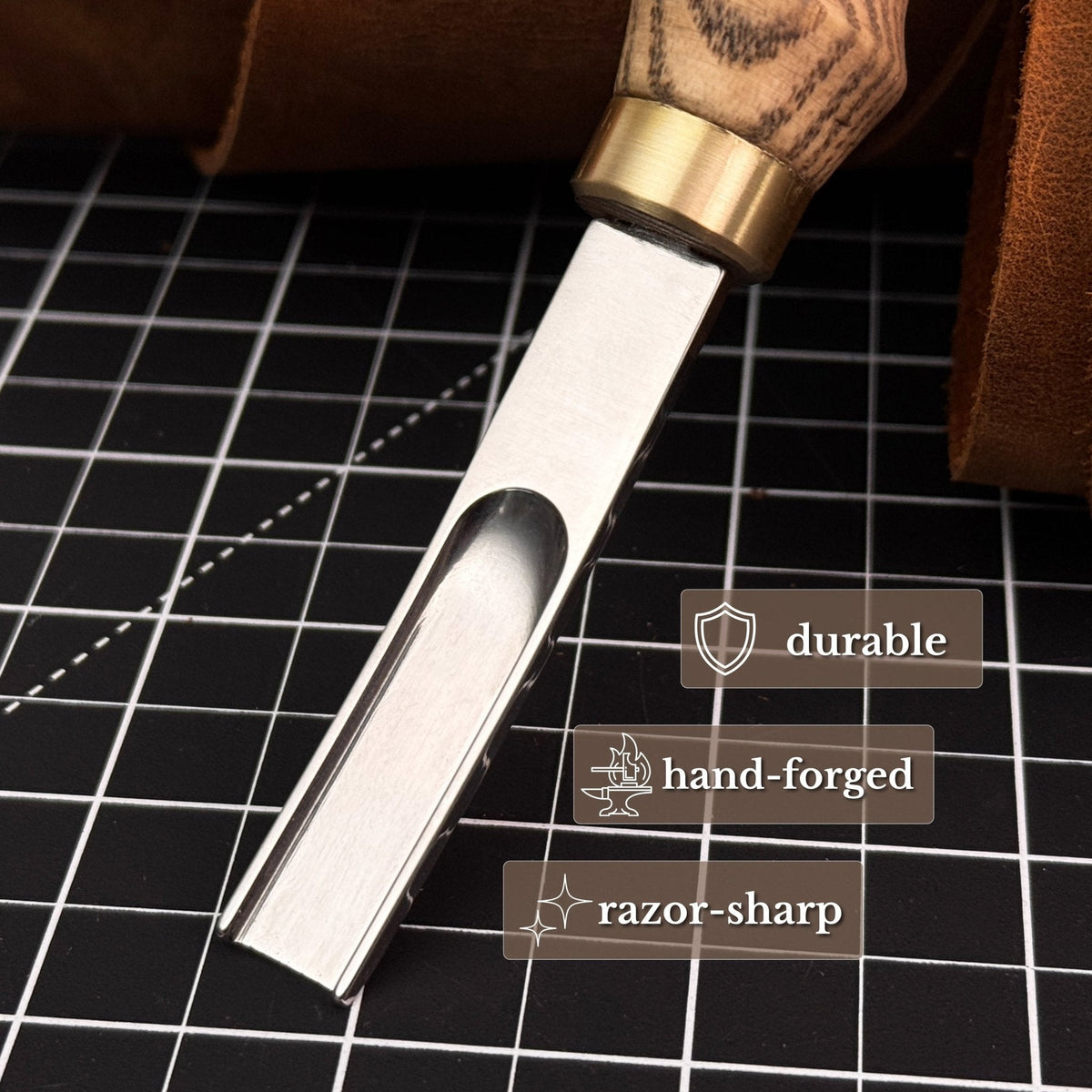 Leather Edge Skiver, 4-16 mm (0.16-0.63 inches)