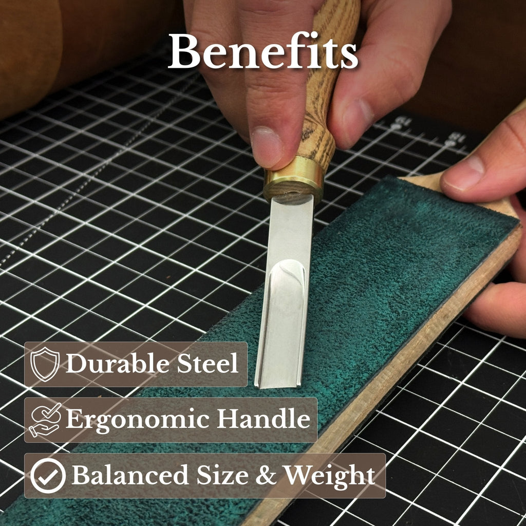 Leather Edge Skiver, 4-16 mm (0.16-0.63 inches)