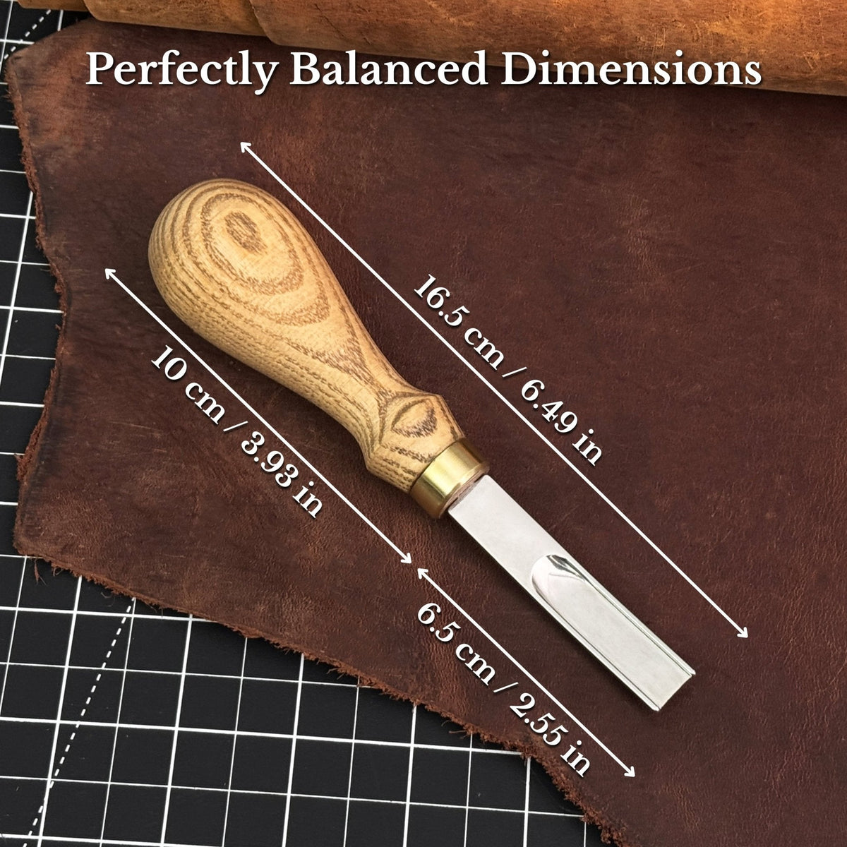 Leather Edge Skiver, 4-16 mm (0.16-0.63 inches)