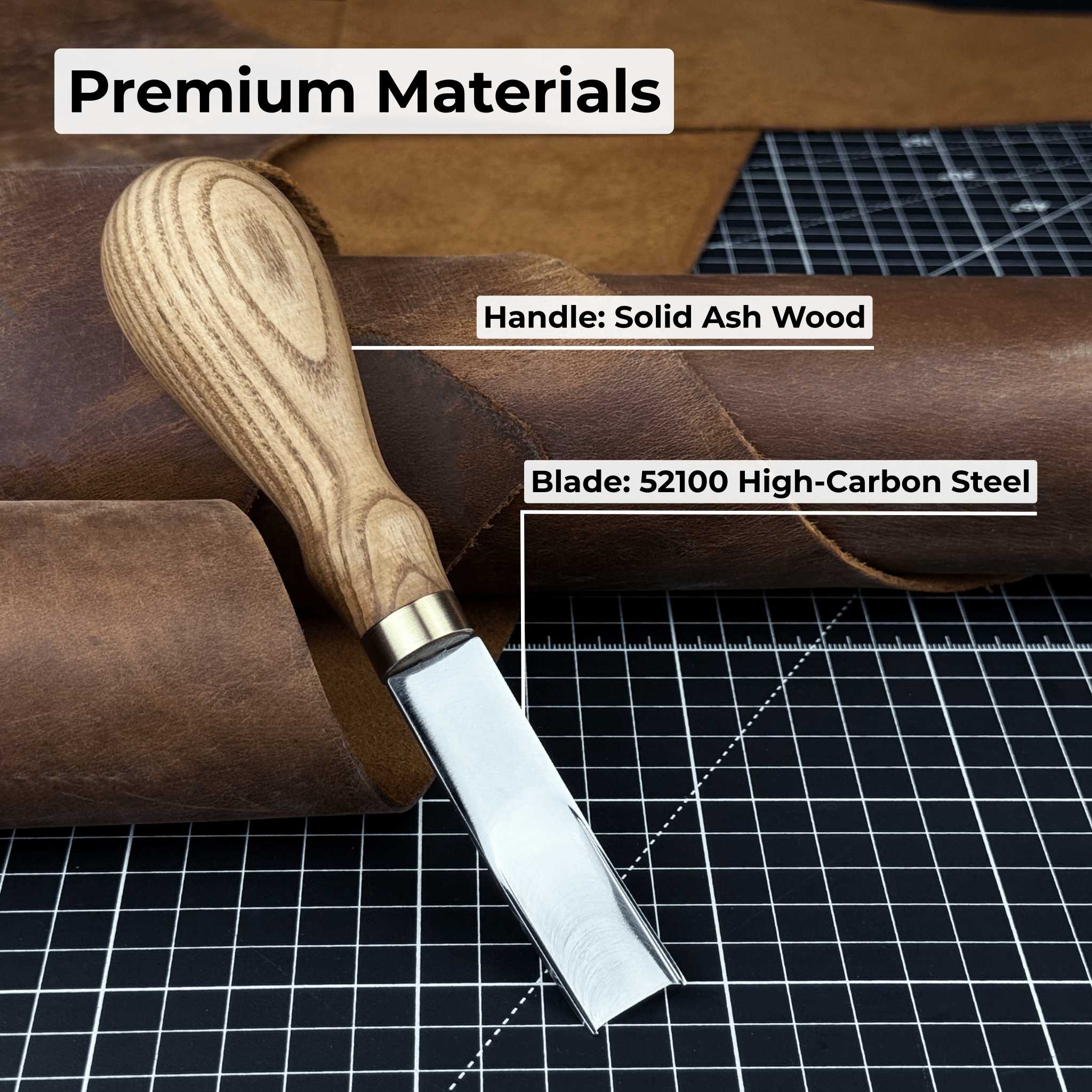 Leather Edge Skiver, 4-16 mm (0.16-0.63 inches)