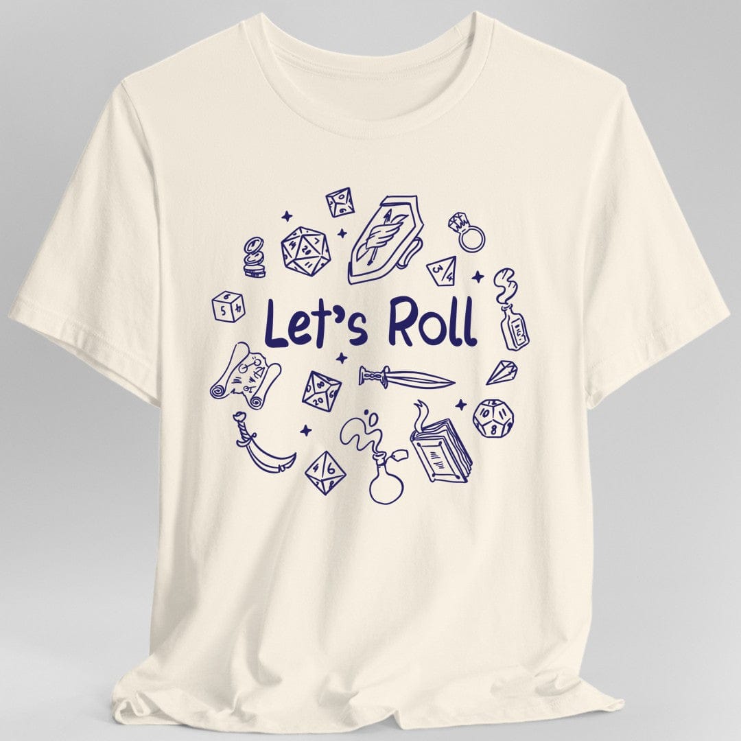 Let's Roll Doodle D&D Shirt