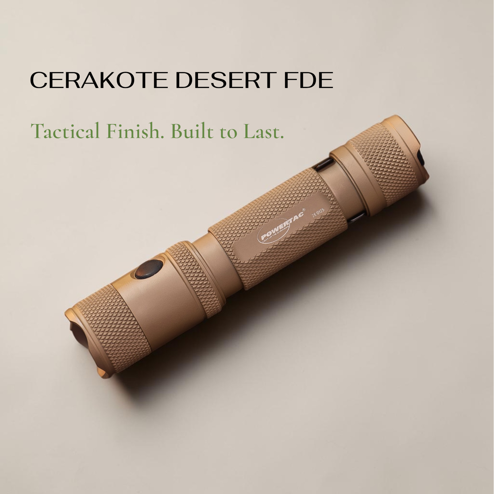Powertac M5 Gen3 Tactical EDC Flashlight | 2030 Lumens