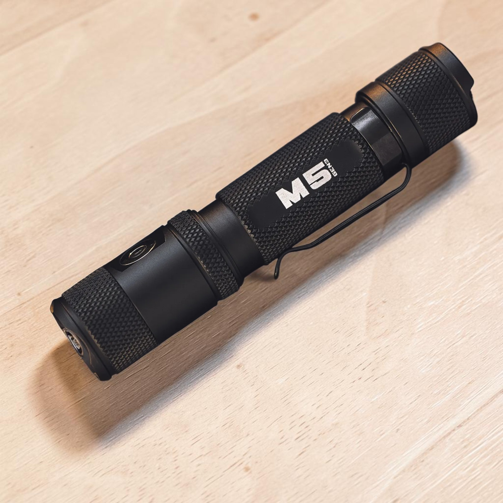 Powertac M5 Gen3 Tactical EDC Flashlight | 2030 Lumens