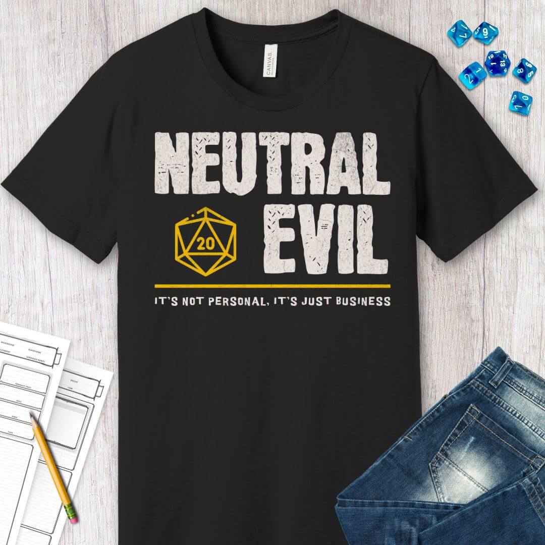 Neutral Evil Shirt - D&D Alignment T-shirt