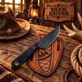 Night Hawk Rasp Steel Field Dressing Knife - outdoor fixed blade knife | Relic & Reel