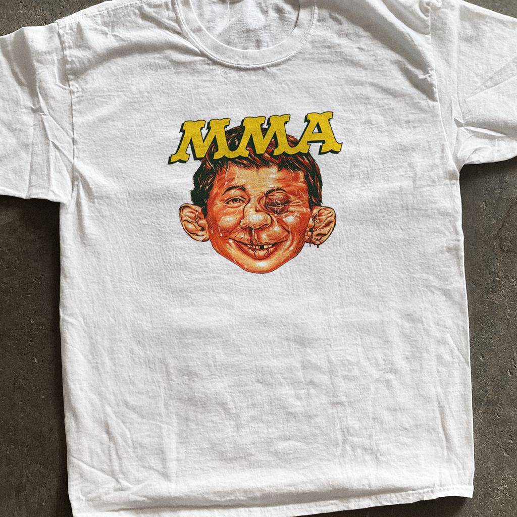 Mad 'Mma' Magazine Vintage White T-Shirt