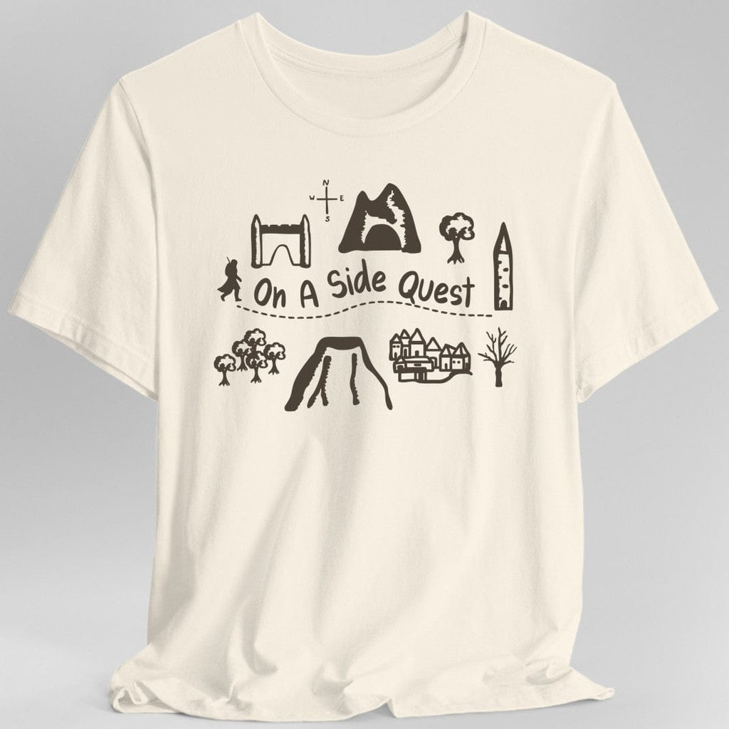 On A Side Quest Doodle T-Shirt
