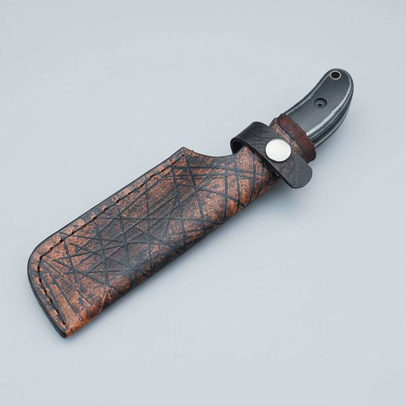 Ridge Runner Hunting Knife D2 Steel Micarta Handle