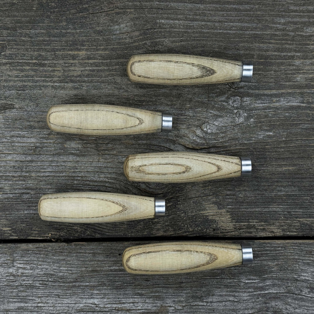 Set of 5 Compact Ash Wood Handles