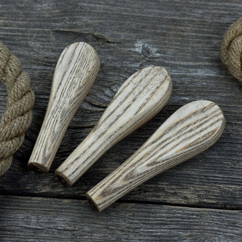 Set of 5 Universal Ash Wood Handles