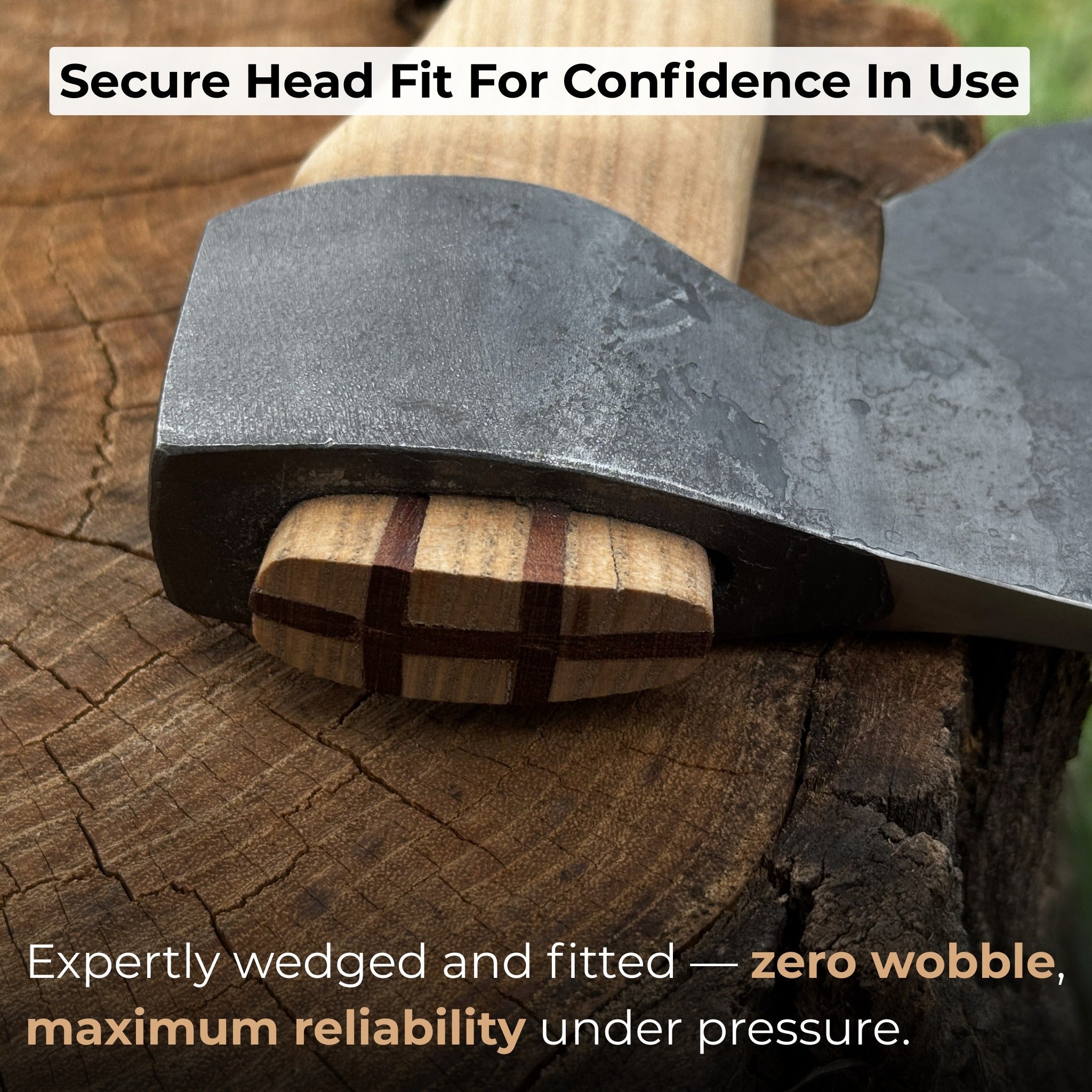 Small Carving Axe, 0.66 kg (1.46 lb)