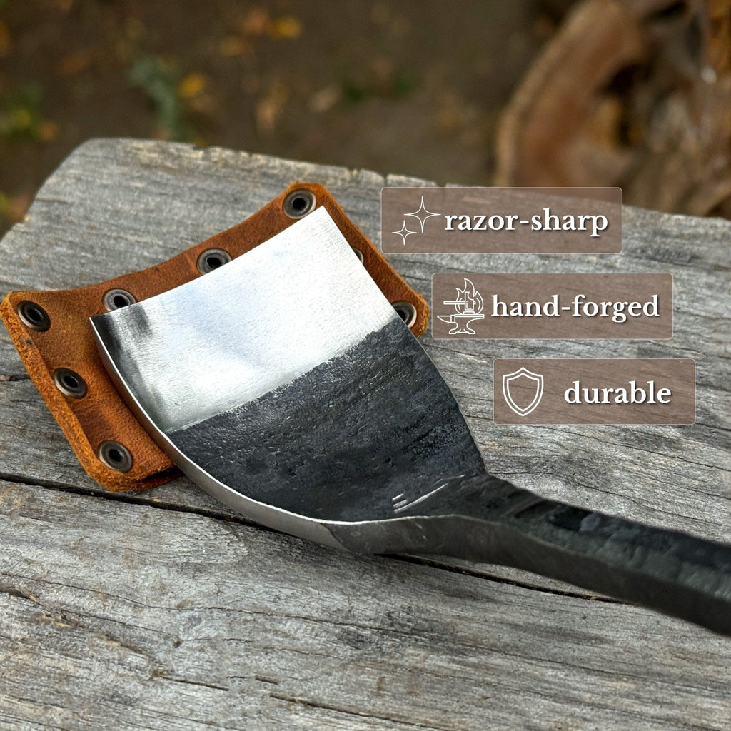 Spoon (Short) Bent Gouge, 50 - 70 mm (2 - 2.8 inches)
