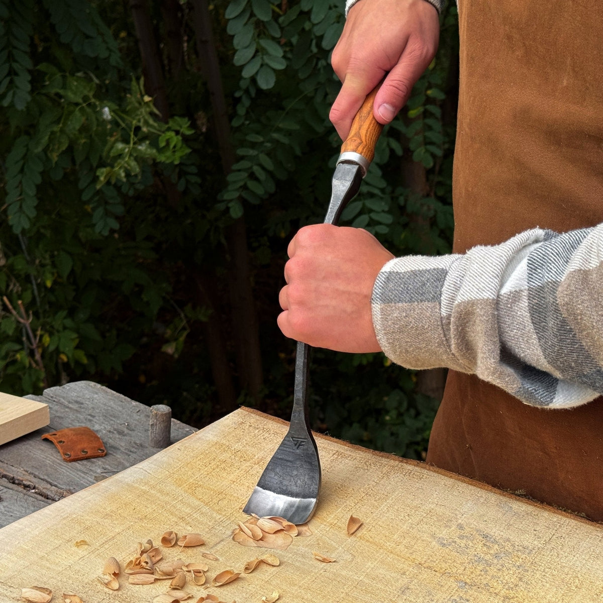 Spoon (Short) Bent Gouge, 50 - 70 mm (2 - 2.8 inches)
