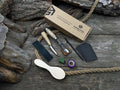 Spoon Carving Kit – Whittling Kit for Beginners with Sharpened Tools & Practice Wood