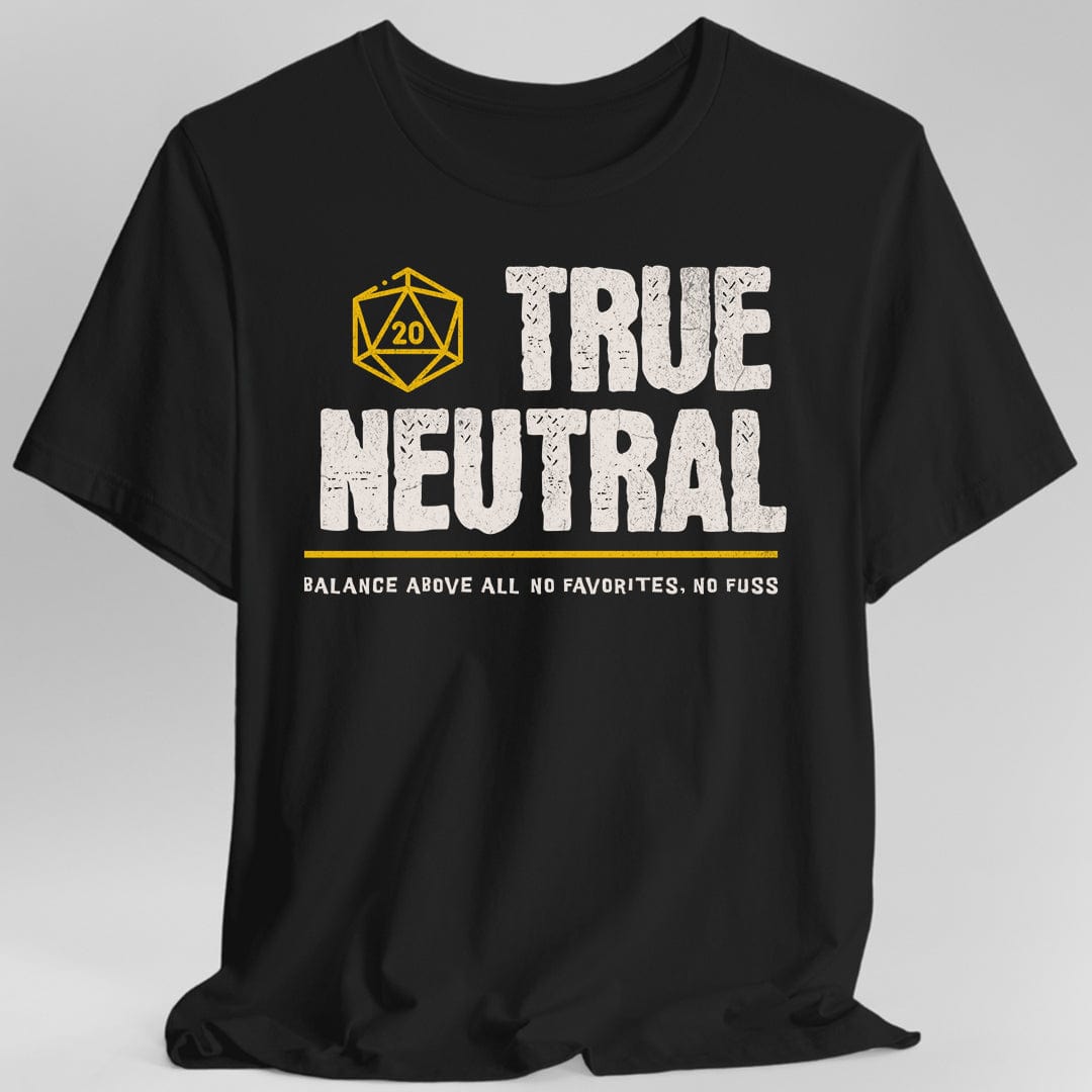 True Neutral Shirt - D&D Alignment T-shirt