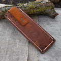 Universal Leather Sheath for Small Knives - Sharky Forged Steel Tools | Relic & Reel
