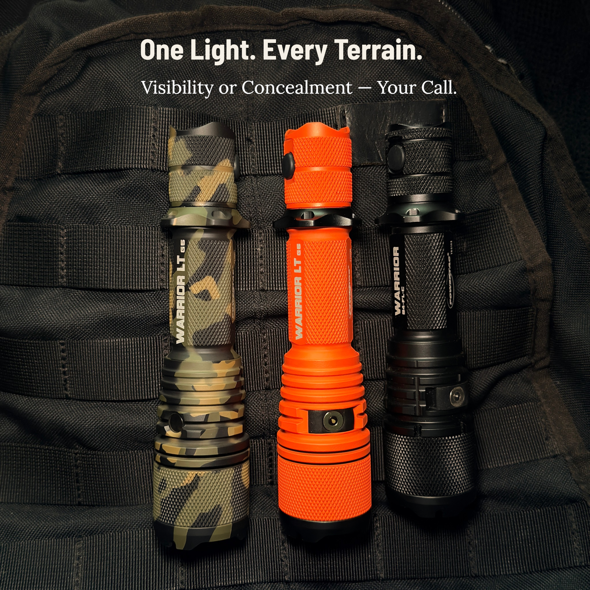Warrior GEN5 Tactical Flashlight – 3,050 Lumens