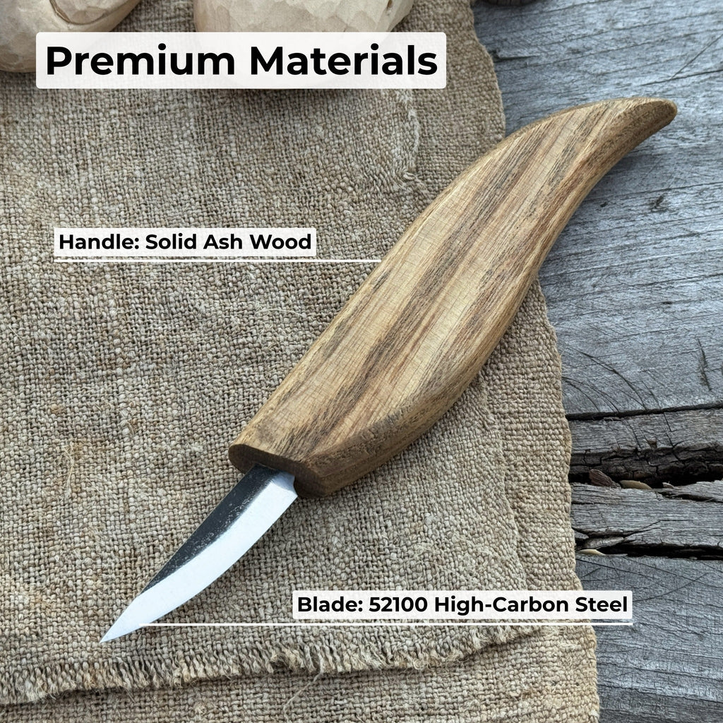 Whittling Knife for Wood Carving, 4.5 cm (1.77 inches)
