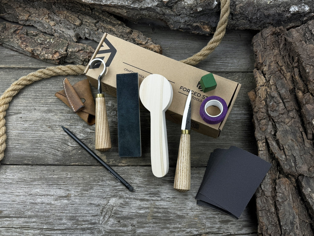 Wood Whittling Kit For Beginners – Spoon Carving Edition