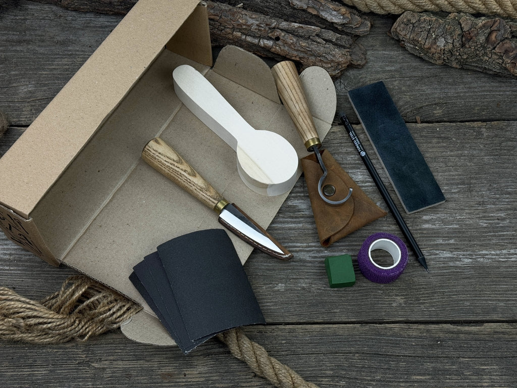 Wood Whittling Kit For Beginners – Spoon Carving Edition