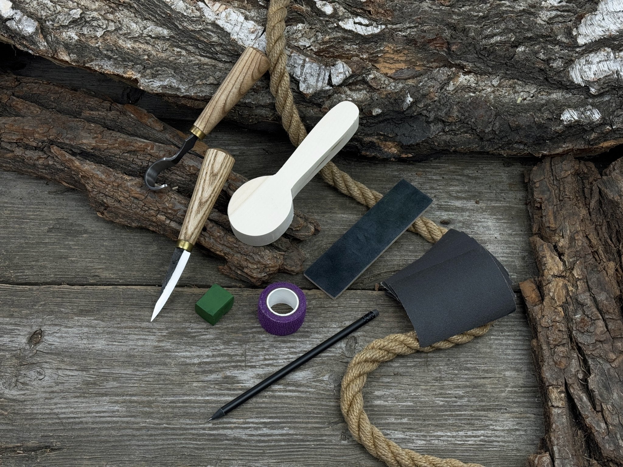 Wood Whittling Kit For Beginners – Spoon Carving Edition
