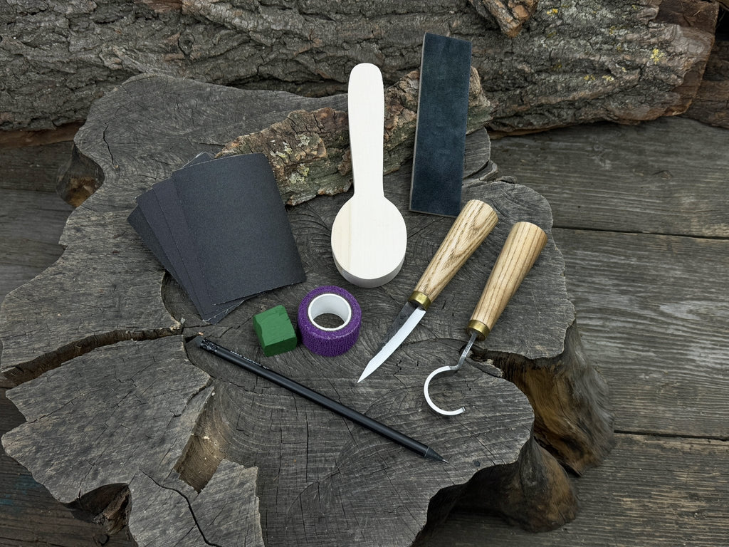 Wood Whittling Kit For Beginners – Spoon Carving Edition