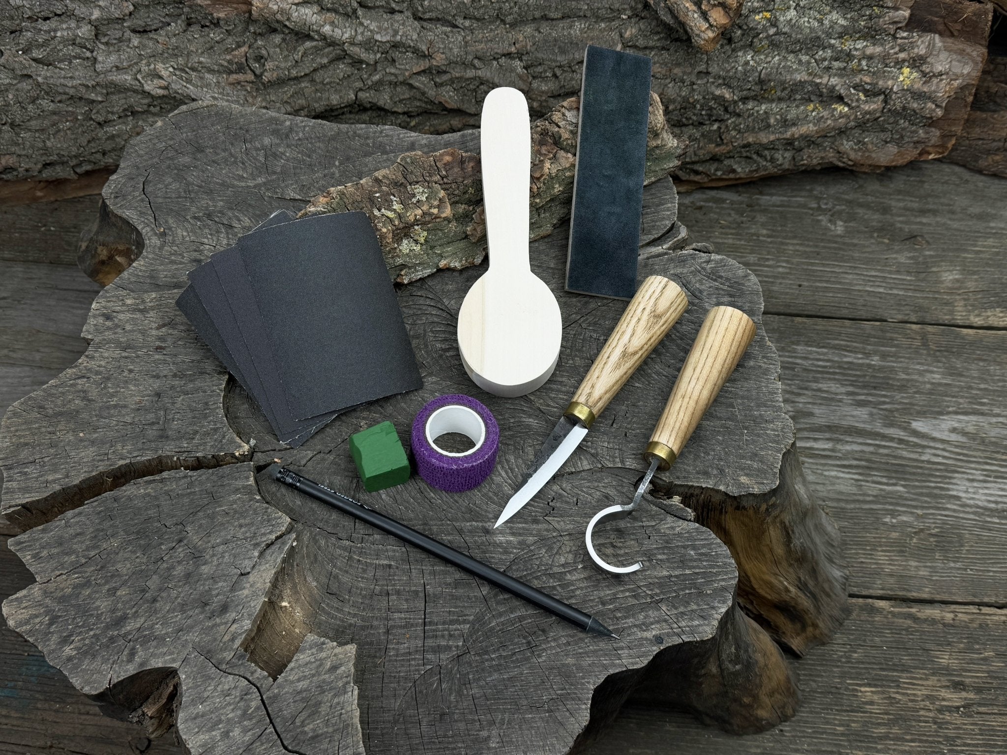 Wood Whittling Kit For Beginners – Spoon Carving Edition
