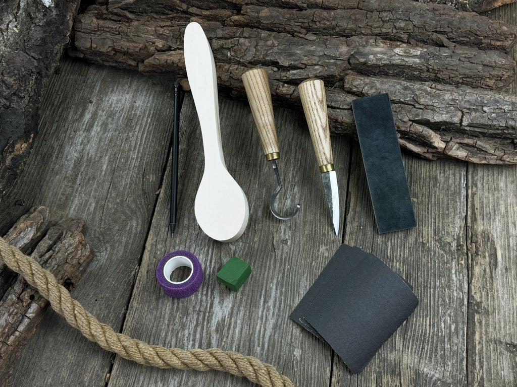 Wood Whittling Starter Kit – Spoon Carving Made Easy